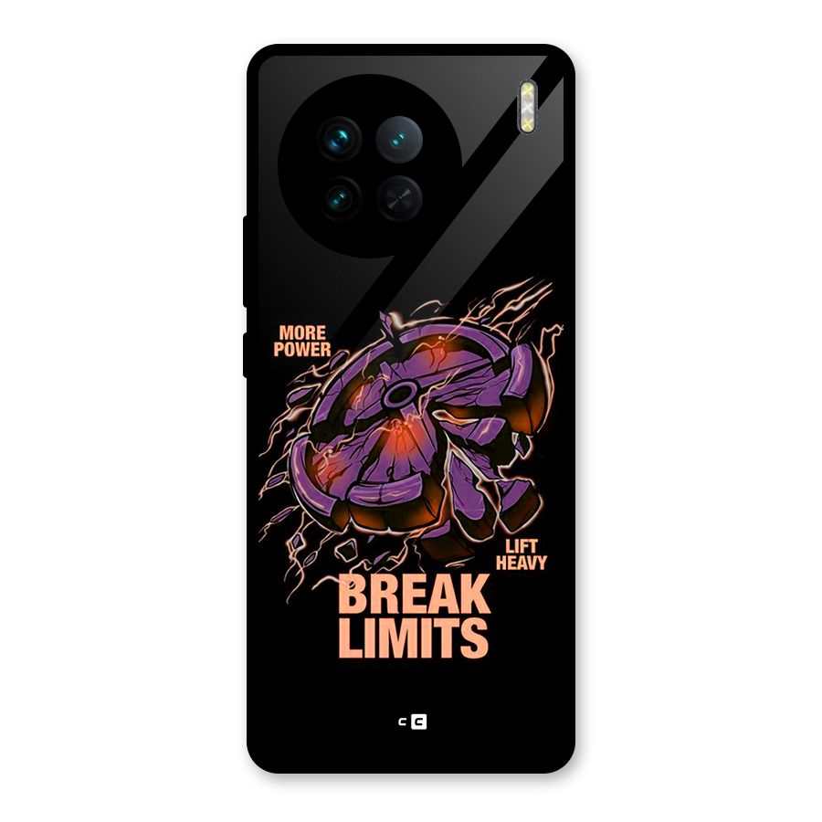 Break Limits Glass Back Case for Vivo X90