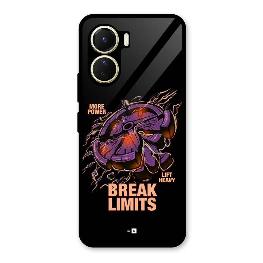 Break Limits Glass Back Case for Vivo Y16