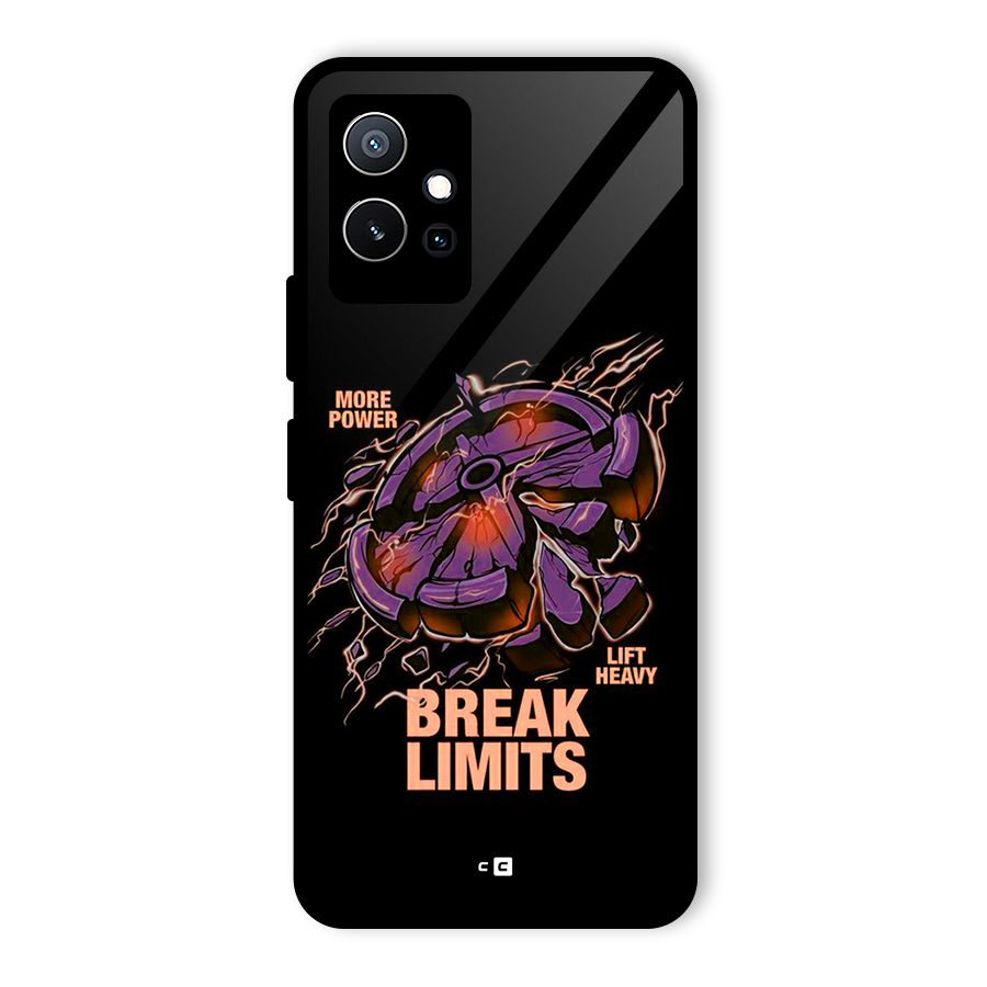 Break Limits Glass Back Case for Vivo Y75 5G