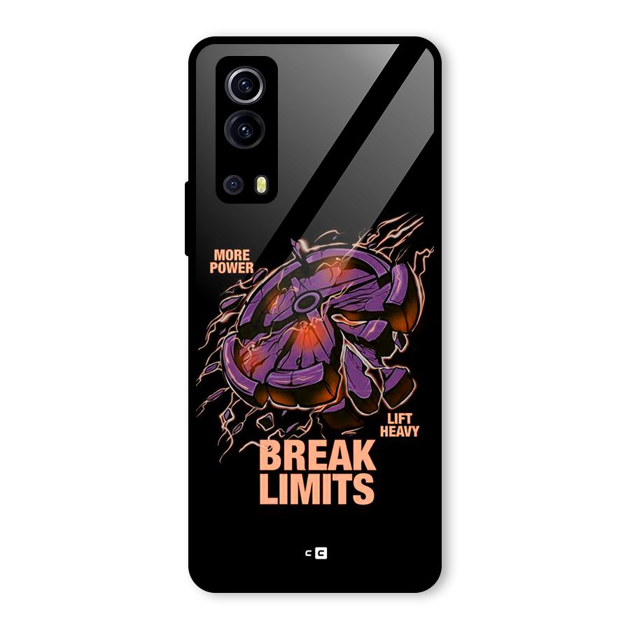 Break Limits Glass Back Case for Vivo iQOO Z3