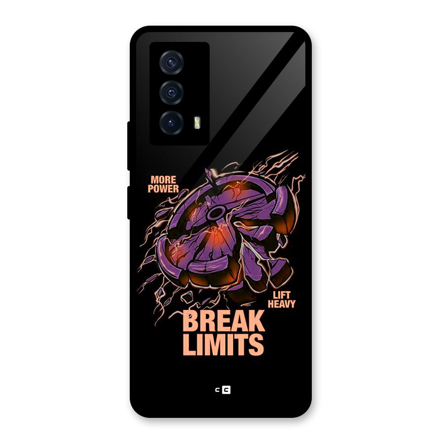 Break Limits Glass Back Case for Vivo iQOO Z5