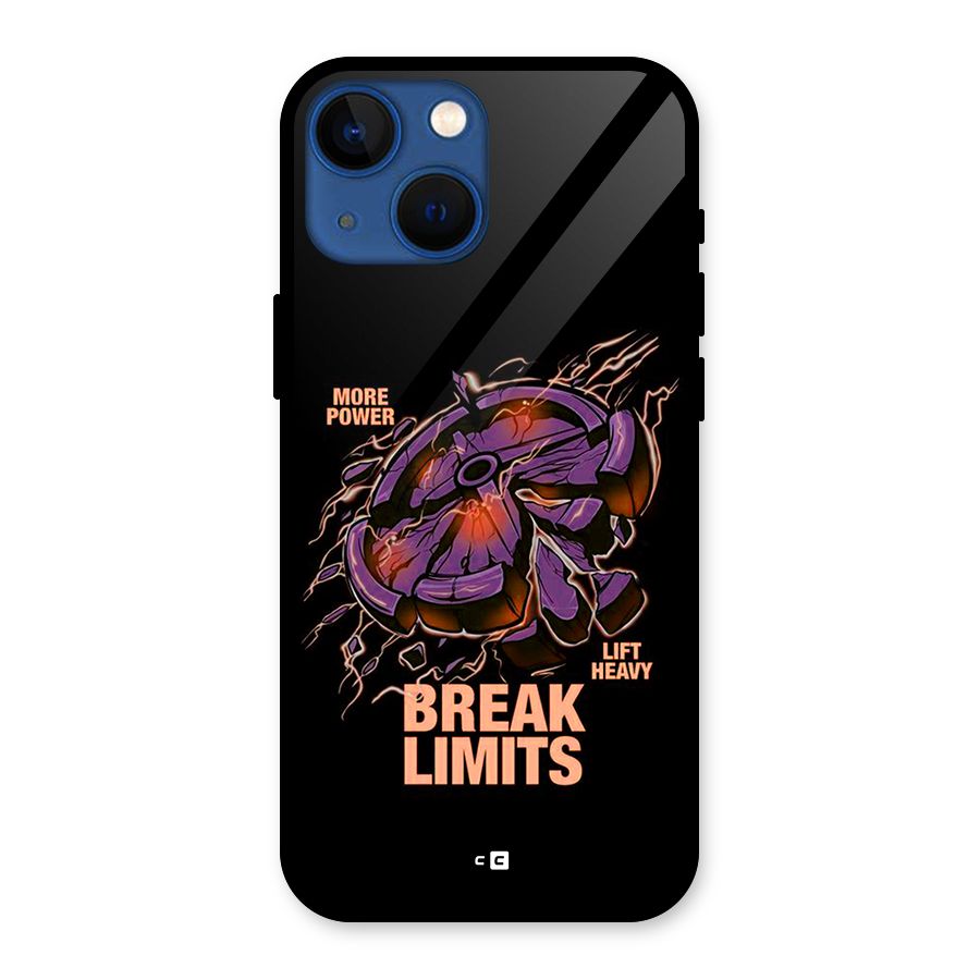 Break Limits Glass Back Case for iPhone 13 Mini