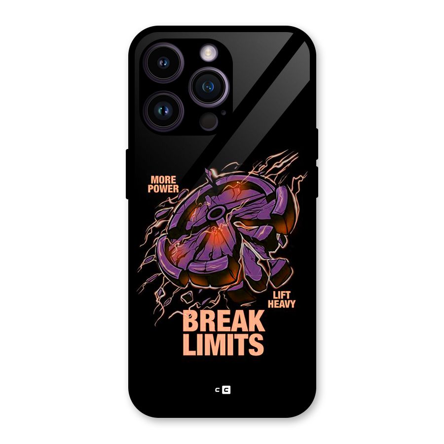 Break Limits Glass Back Case for iPhone 14 Pro Max