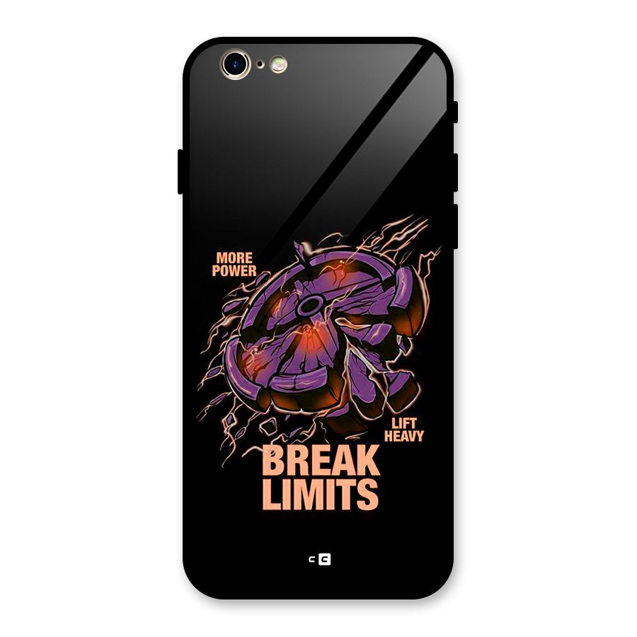 Break Limits Glass Back Case for iPhone 6 6S