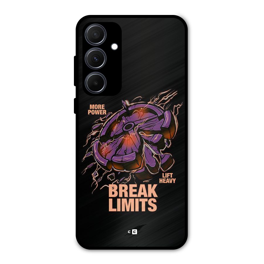 Break Limits Metal Back Case for Galaxy A35