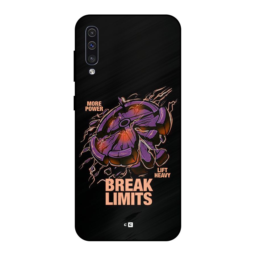 Break Limits Metal Back Case for Galaxy A50s