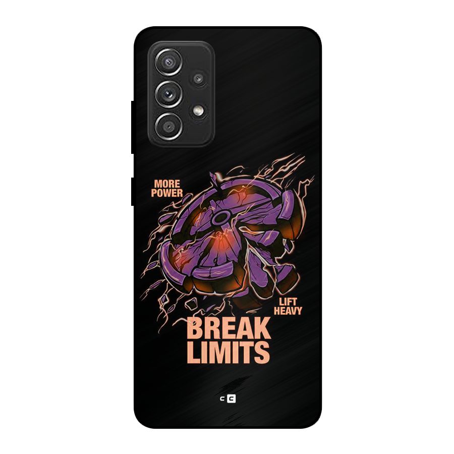Break Limits Metal Back Case for Galaxy A52s 5G