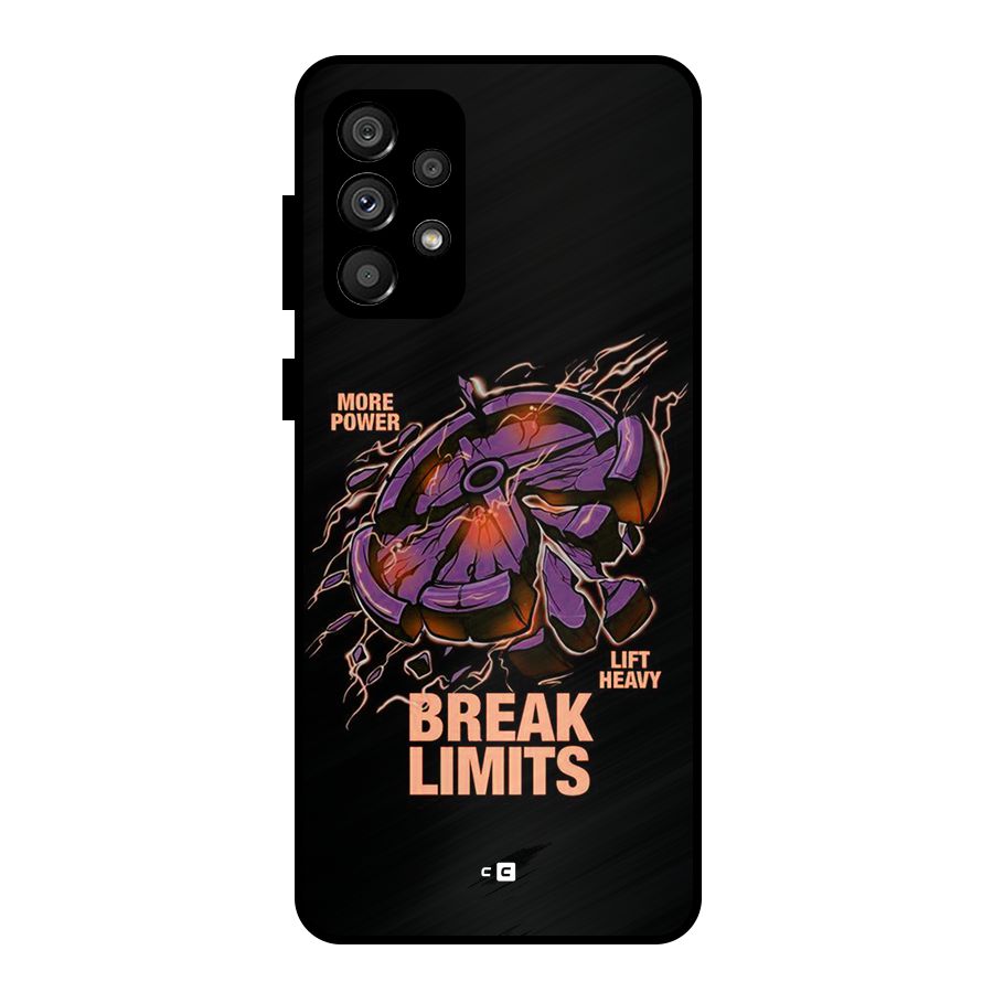 Break Limits Metal Back Case for Galaxy A73 5G
