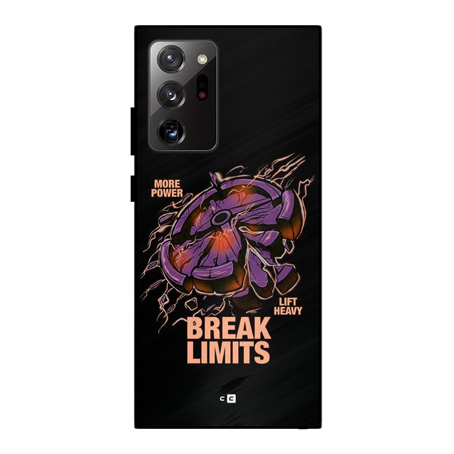 Break Limits Metal Back Case for Galaxy Note 20 Ultra 5G