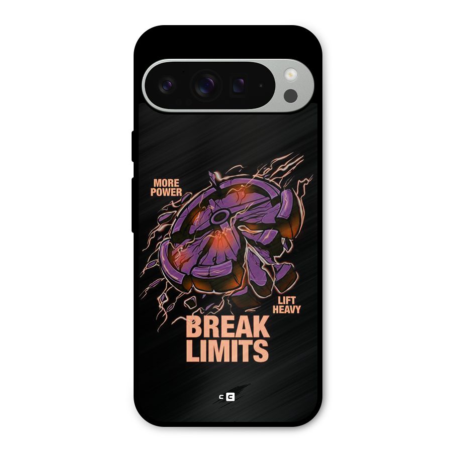Break Limits Metal Back Case for Google Pixel 9 Pro XL