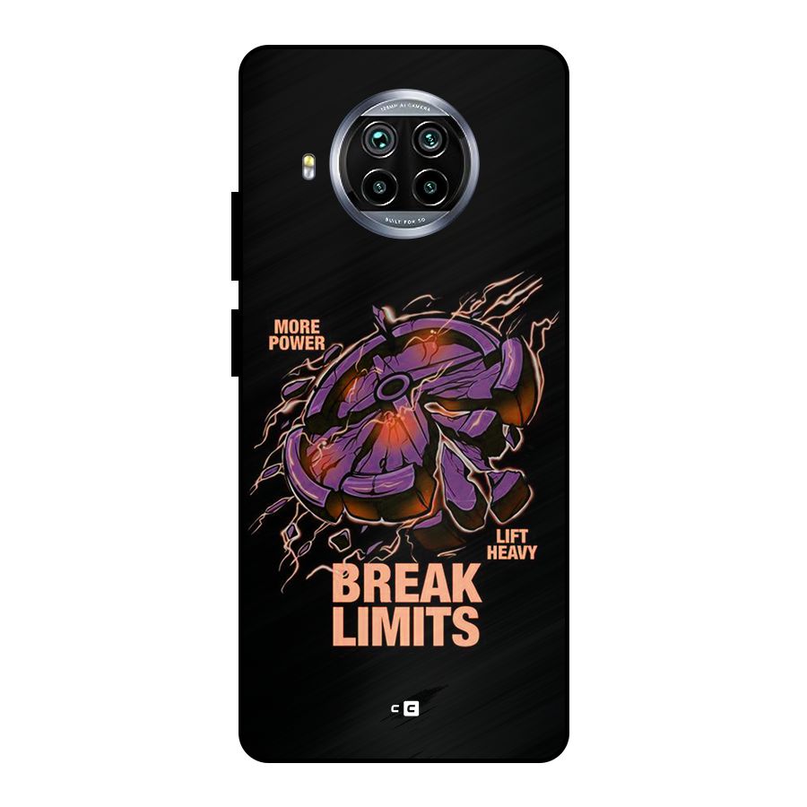 Break Limits Metal Back Case for Mi 10i