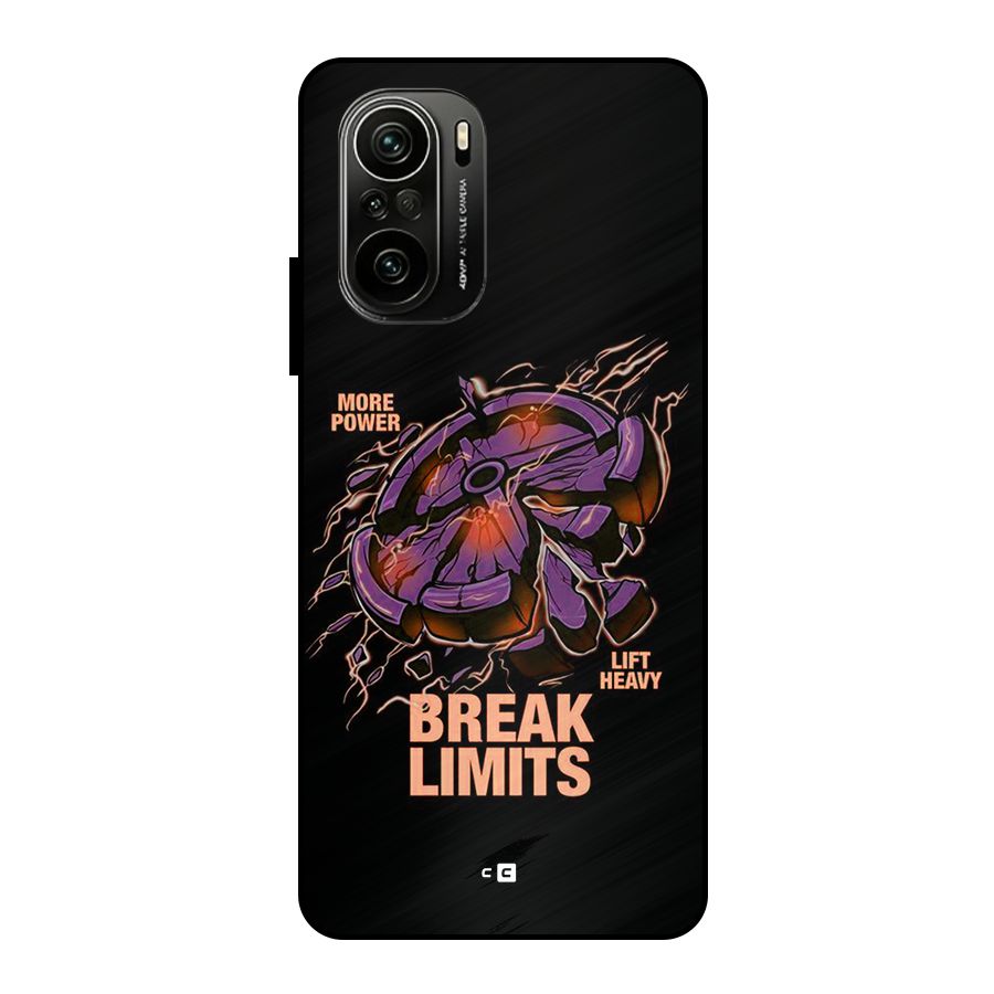 Break Limits Metal Back Case for Mi 11X Pro