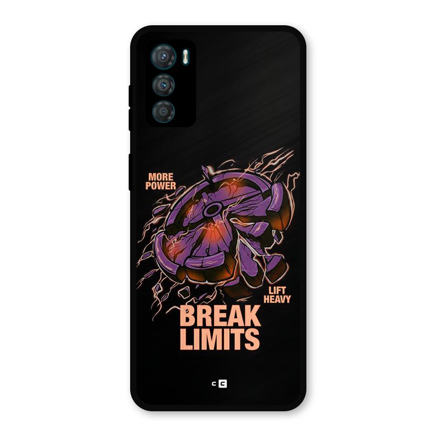 Break Limits Metal Back Case for Moto G42