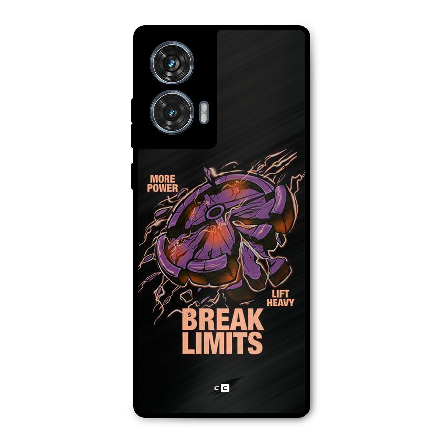 Break Limits Metal Back Case for Motorola Edge 50 Fusion