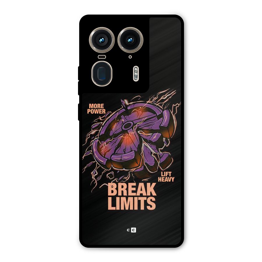 Break Limits Metal Back Case for Motorola Edge 50 Ultra