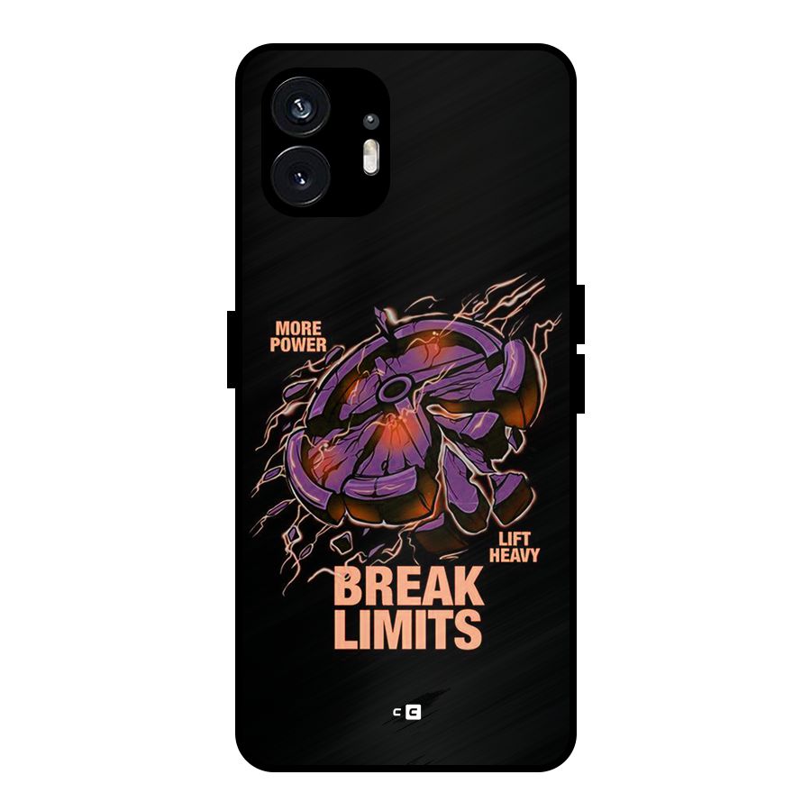 Break Limits Metal Back Case for Nothing Phone 2