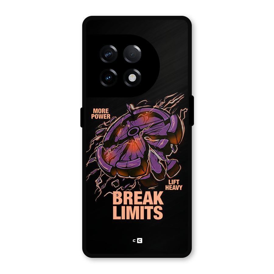 Break Limits Metal Back Case for OnePlus 11R