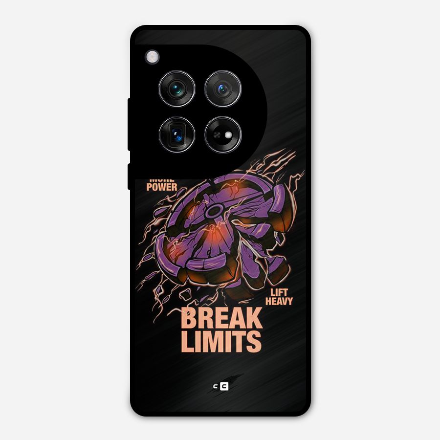 Break Limits Metal Back Case for OnePlus 12