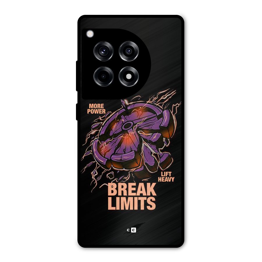 Break Limits Metal Back Case for OnePlus 12R