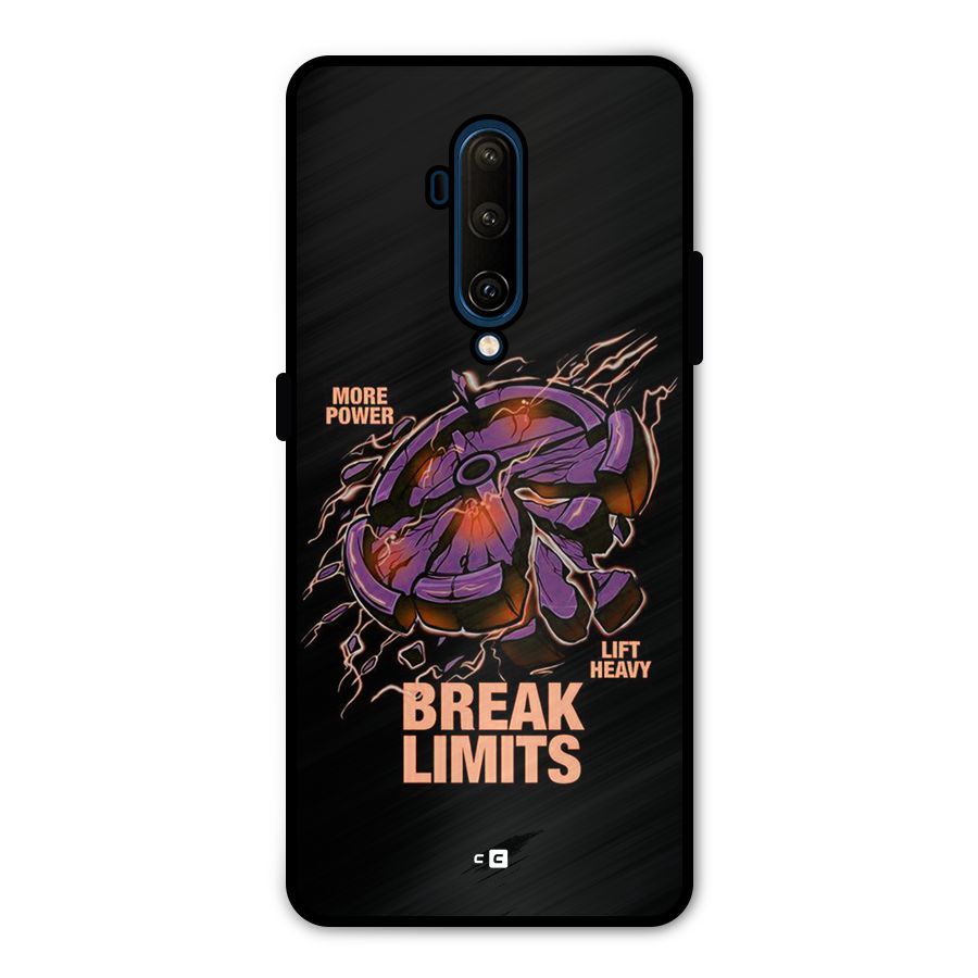 Break Limits Metal Back Case for OnePlus 7T Pro