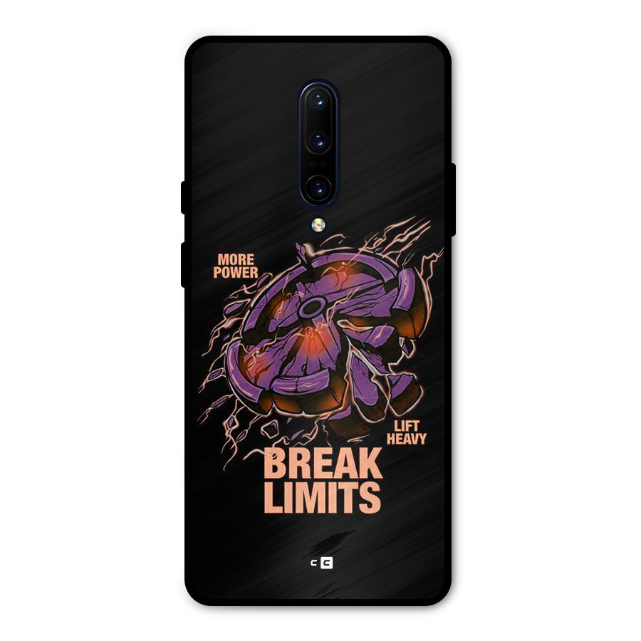 Break Limits Metal Back Case for OnePlus 7 Pro