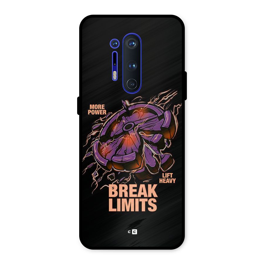 Break Limits Metal Back Case for OnePlus 8 Pro