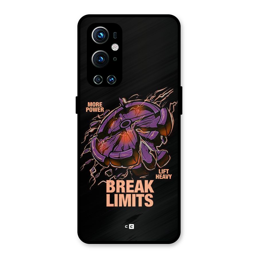 Break Limits Metal Back Case for OnePlus 9 Pro