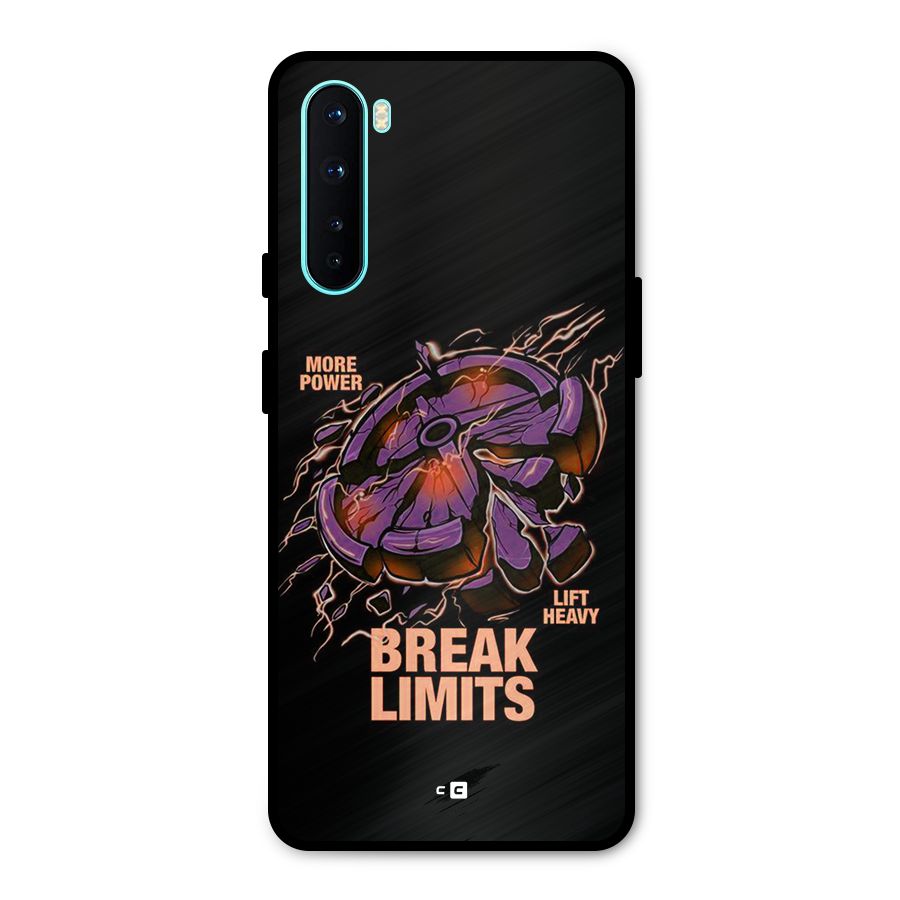 Break Limits Metal Back Case for OnePlus Nord