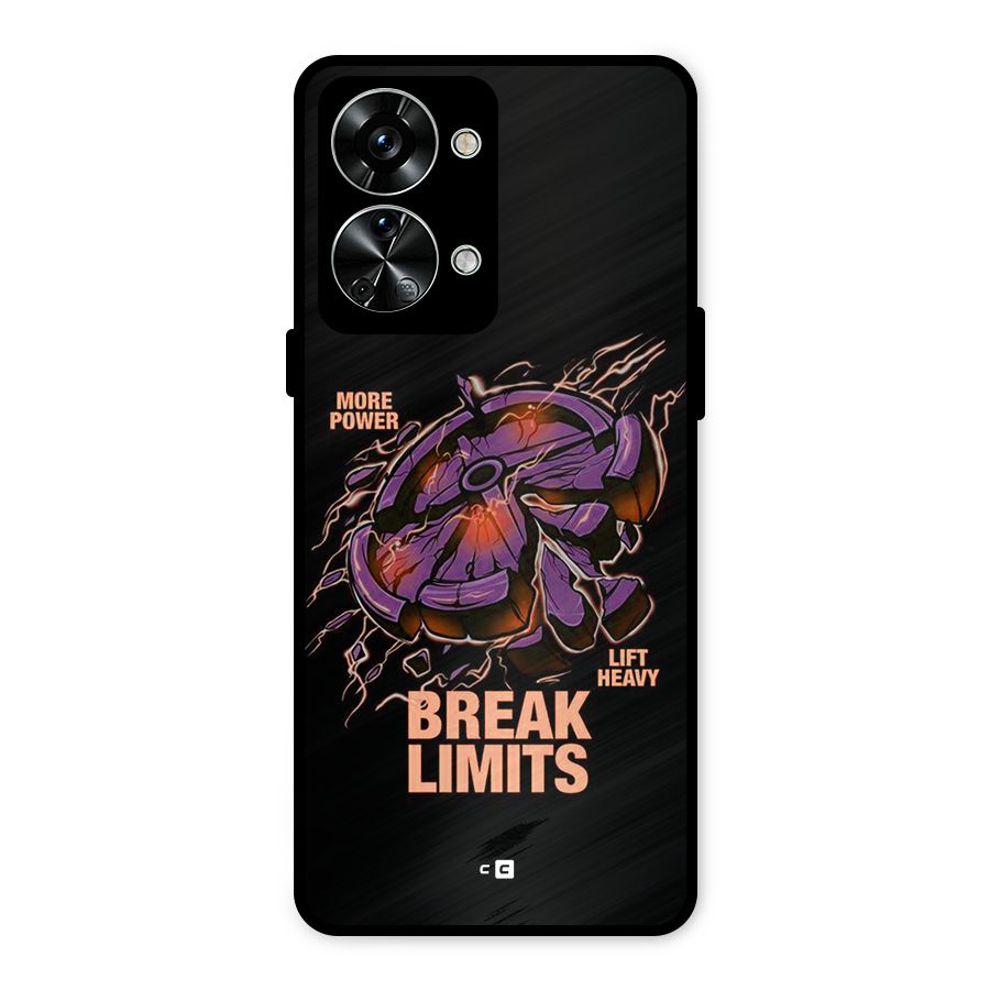 Break Limits Metal Back Case for OnePlus Nord 2T