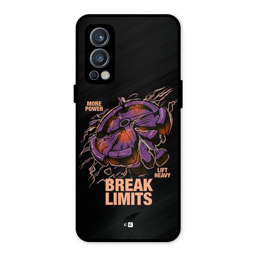 Break Limits Metal Back Case for OnePlus Nord 2 5G