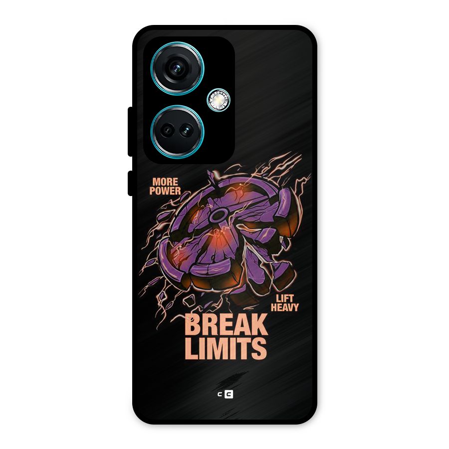 Break Limits Metal Back Case for OnePlus Nord CE 3 5G