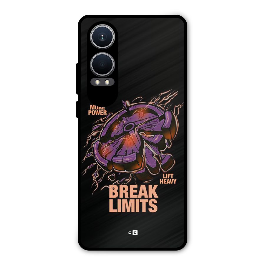 Break Limits Metal Back Case for OnePlus Nord CE4 Lite