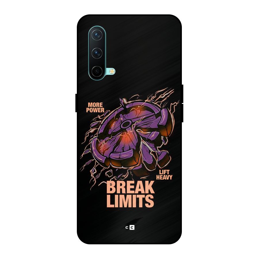 Break Limits Metal Back Case for OnePlus Nord CE 5G