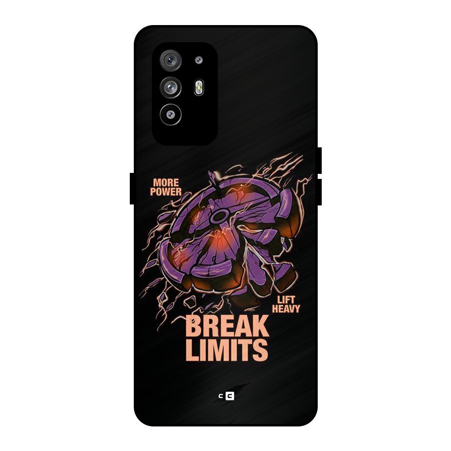 Break Limits Metal Back Case for Oppo F19 Pro Plus 5G
