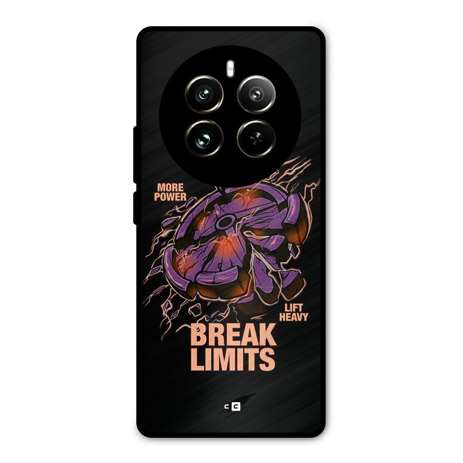 Break Limits Metal Back Case for Realme 12 Pro