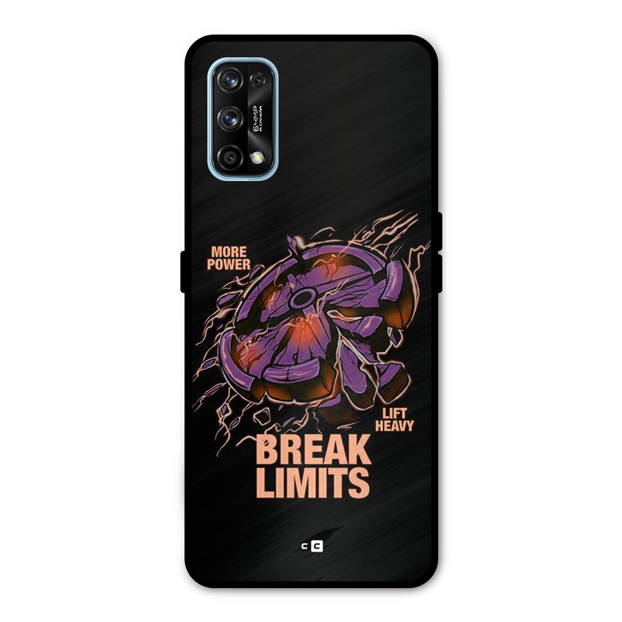 Break Limits Metal Back Case for Realme 7 Pro