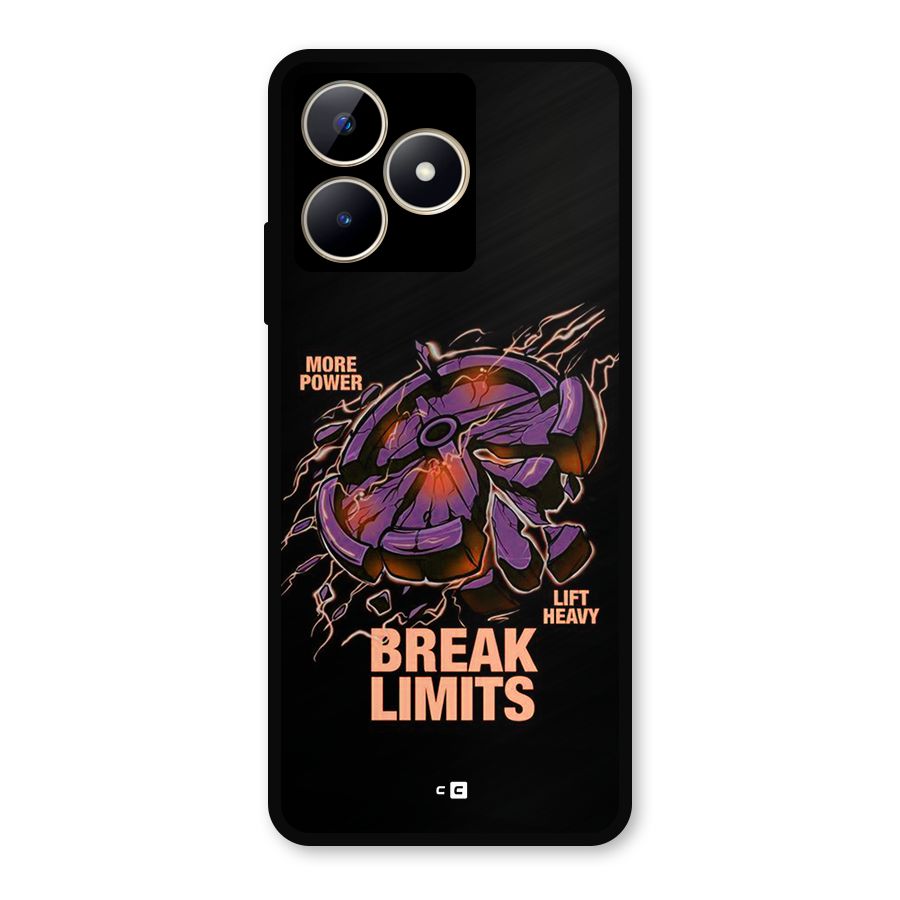 Break Limits Metal Back Case for Realme C53