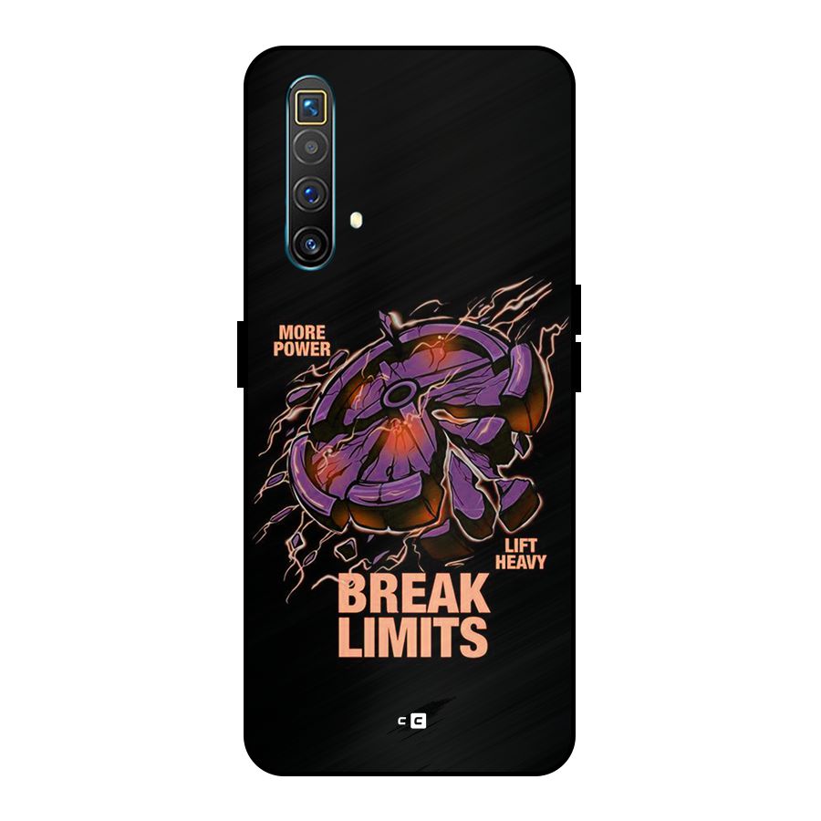 Break Limits Metal Back Case for Realme X3