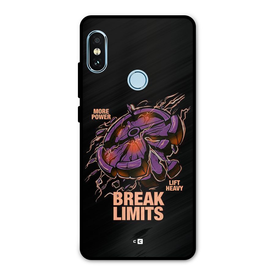 Break Limits Metal Back Case for Redmi Note 5 Pro