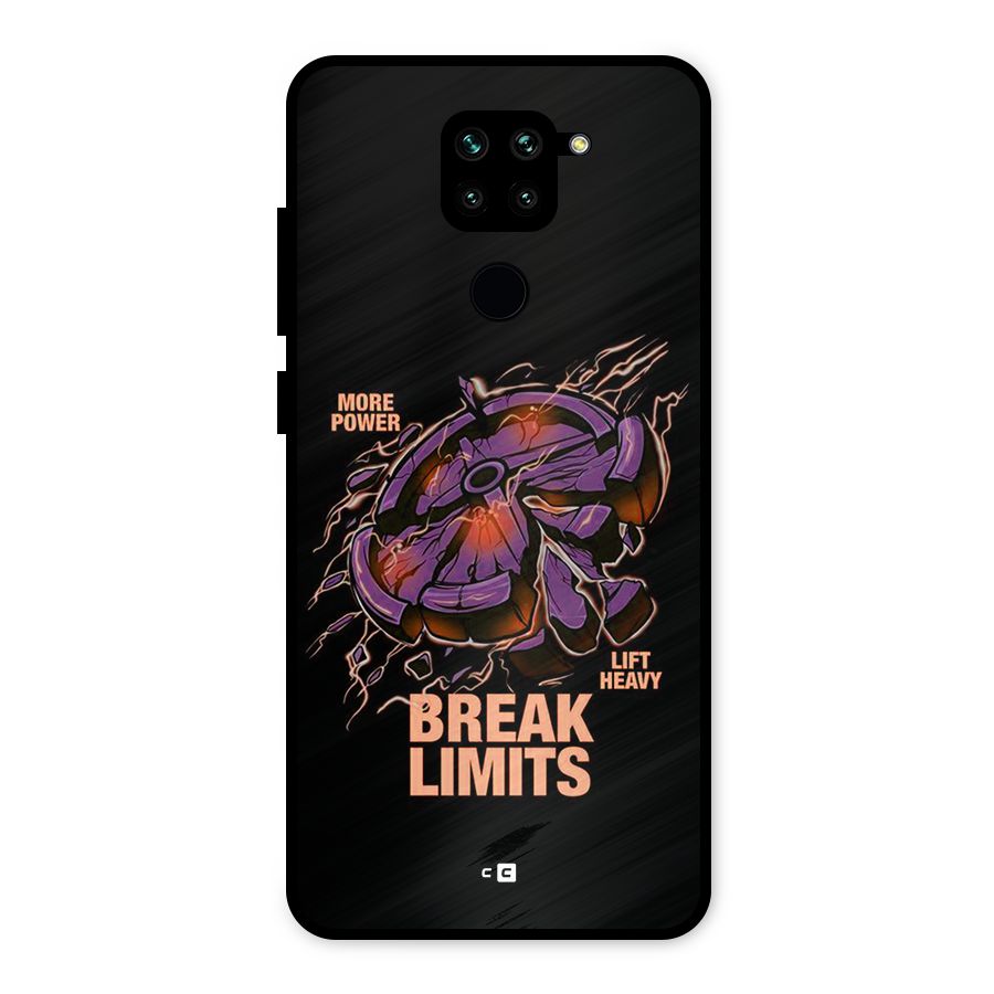Break Limits Metal Back Case for Redmi Note 9