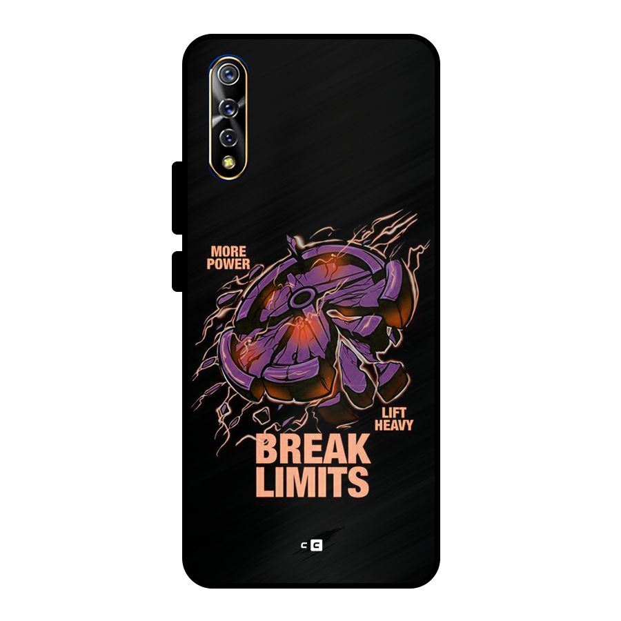 Break Limits Metal Back Case for Vivo S1