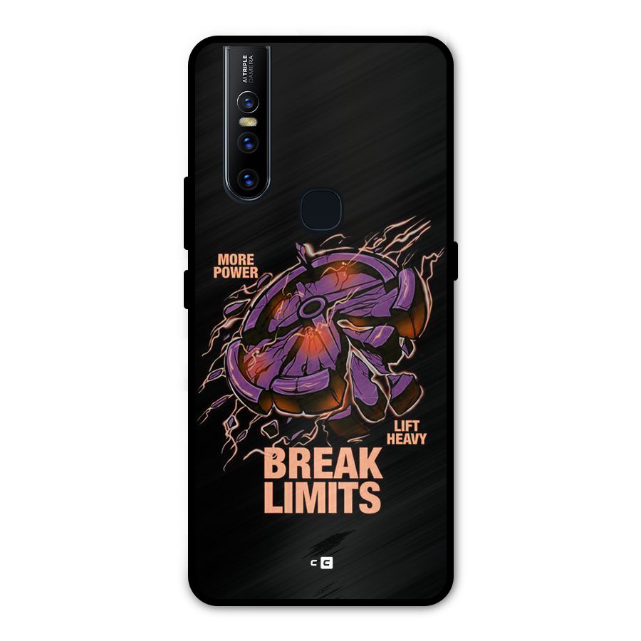 Break Limits Metal Back Case for Vivo V15