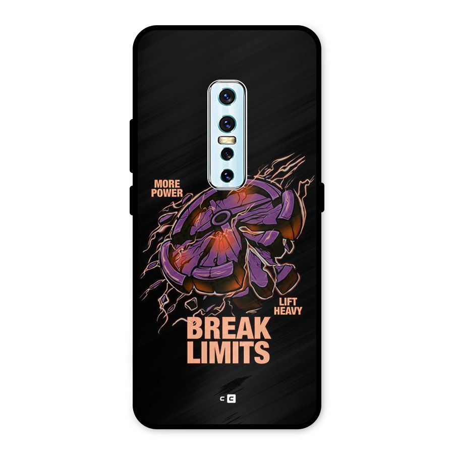 Break Limits Metal Back Case for Vivo V17 Pro