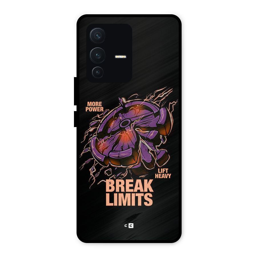 Break Limits Metal Back Case for Vivo V23 5G