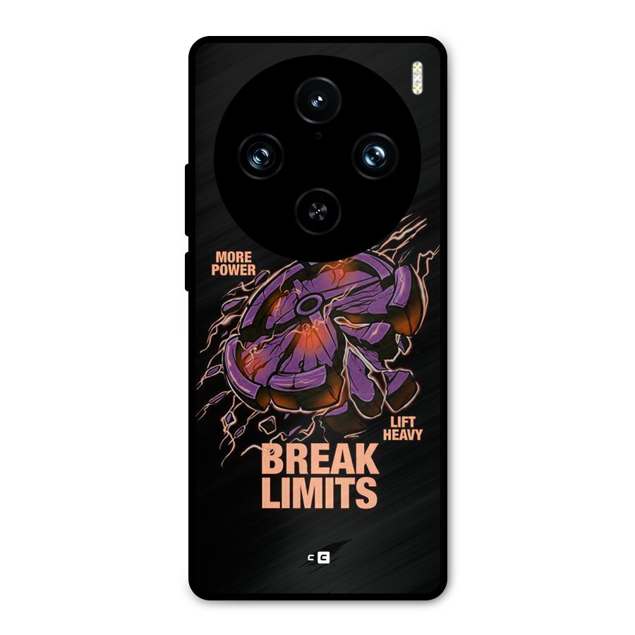 Break Limits Metal Back Case for Vivo X100 Pro