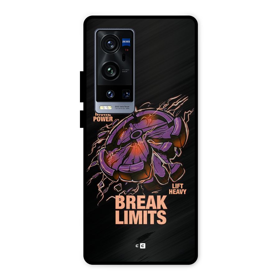 Break Limits Metal Back Case for Vivo X60 Pro Plus