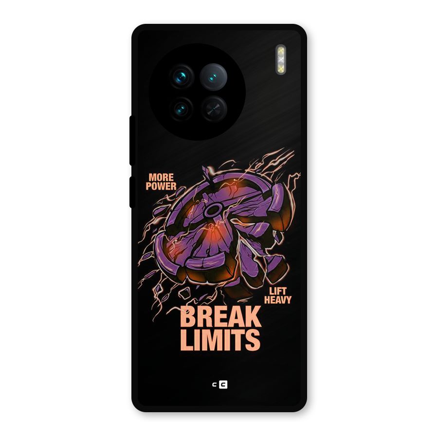 Break Limits Metal Back Case for Vivo X90