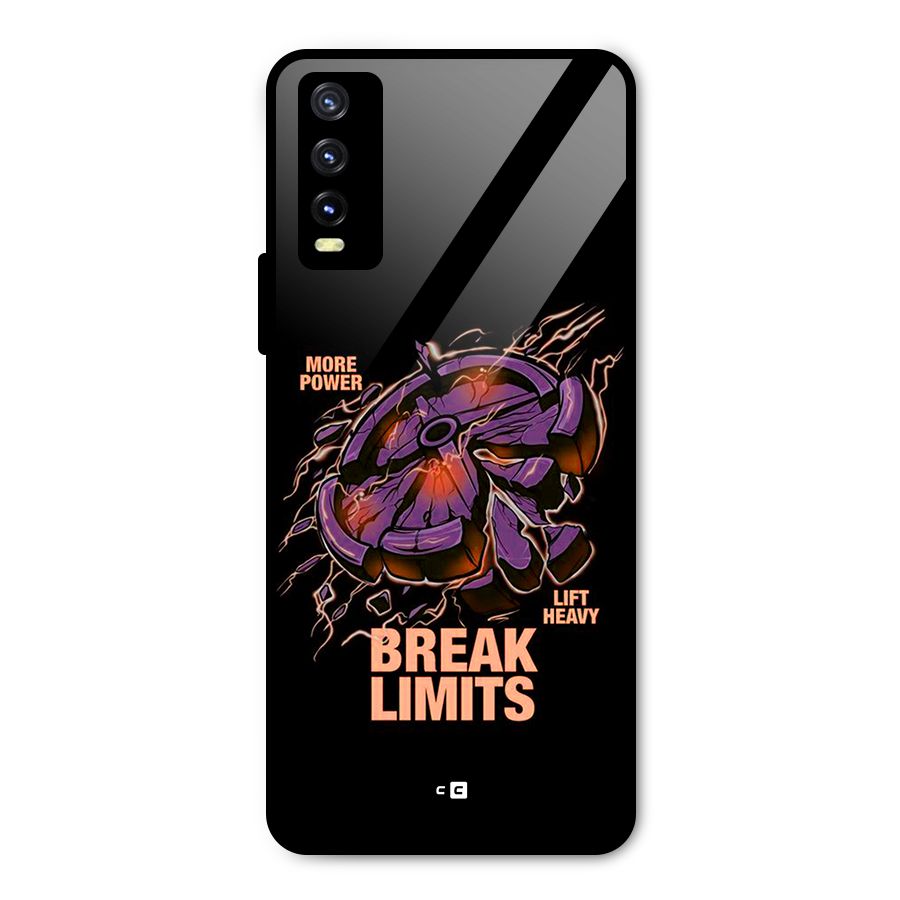 Break Limits Metal Back Case for Vivo Y20