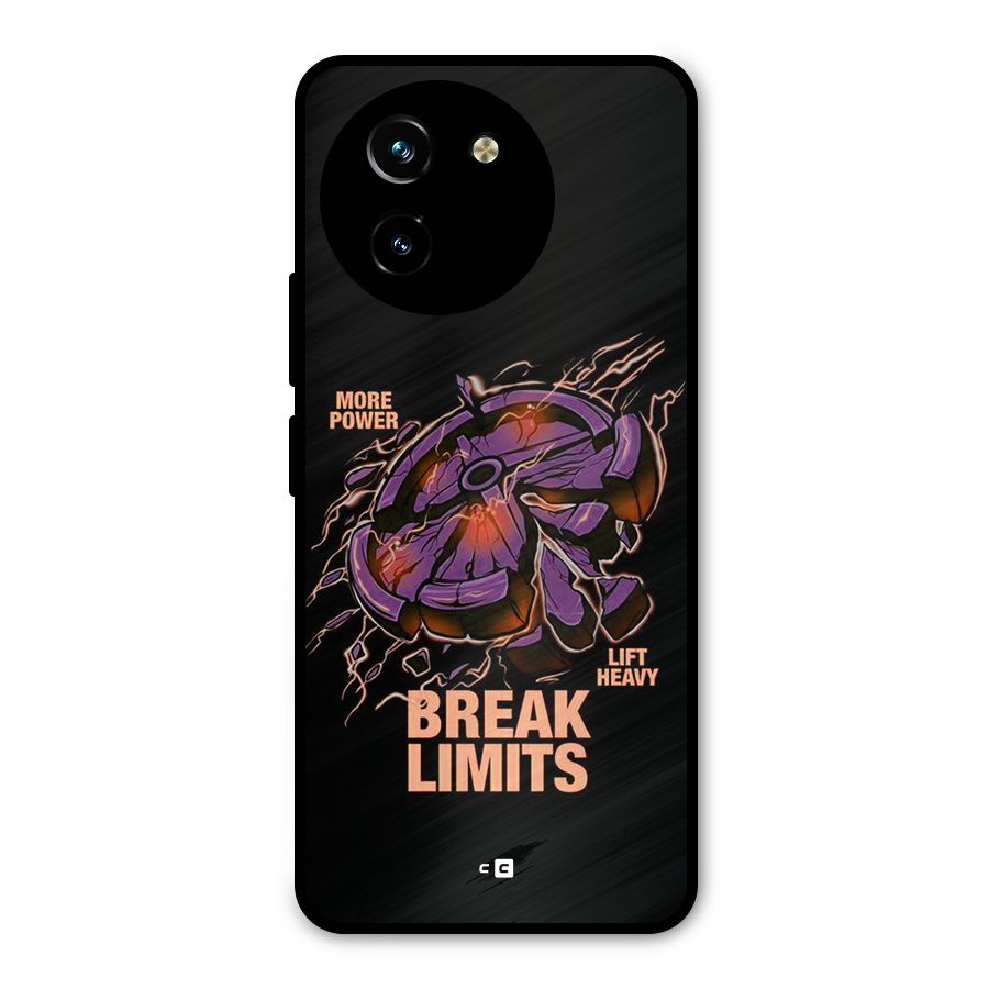 Break Limits Metal Back Case for Vivo Y200i