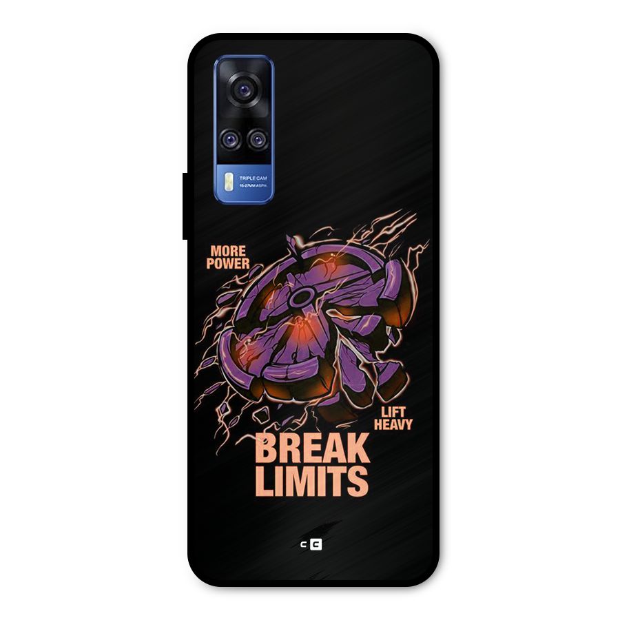 Break Limits Metal Back Case for Vivo Y31